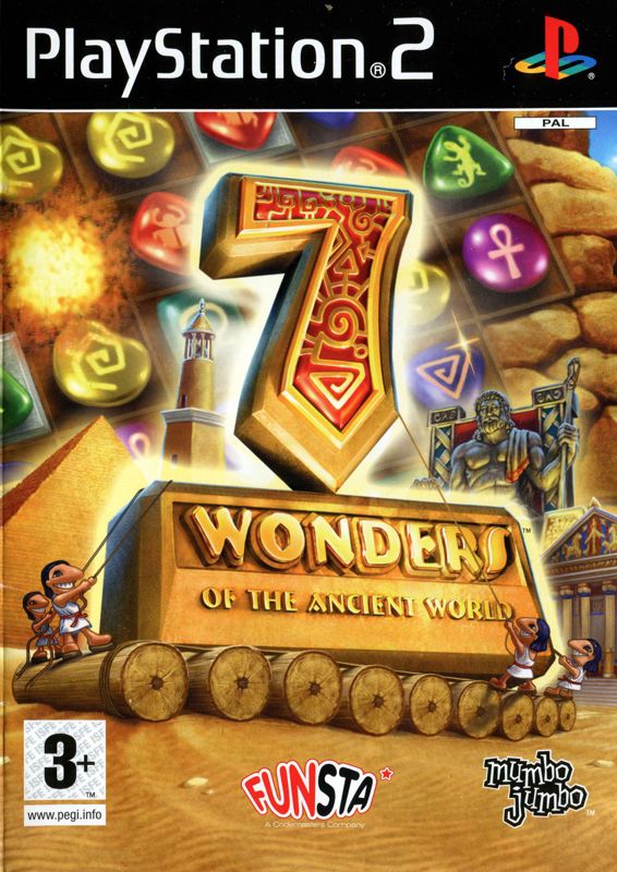 7 Wonders of the Ancient World box art for Playstation 2